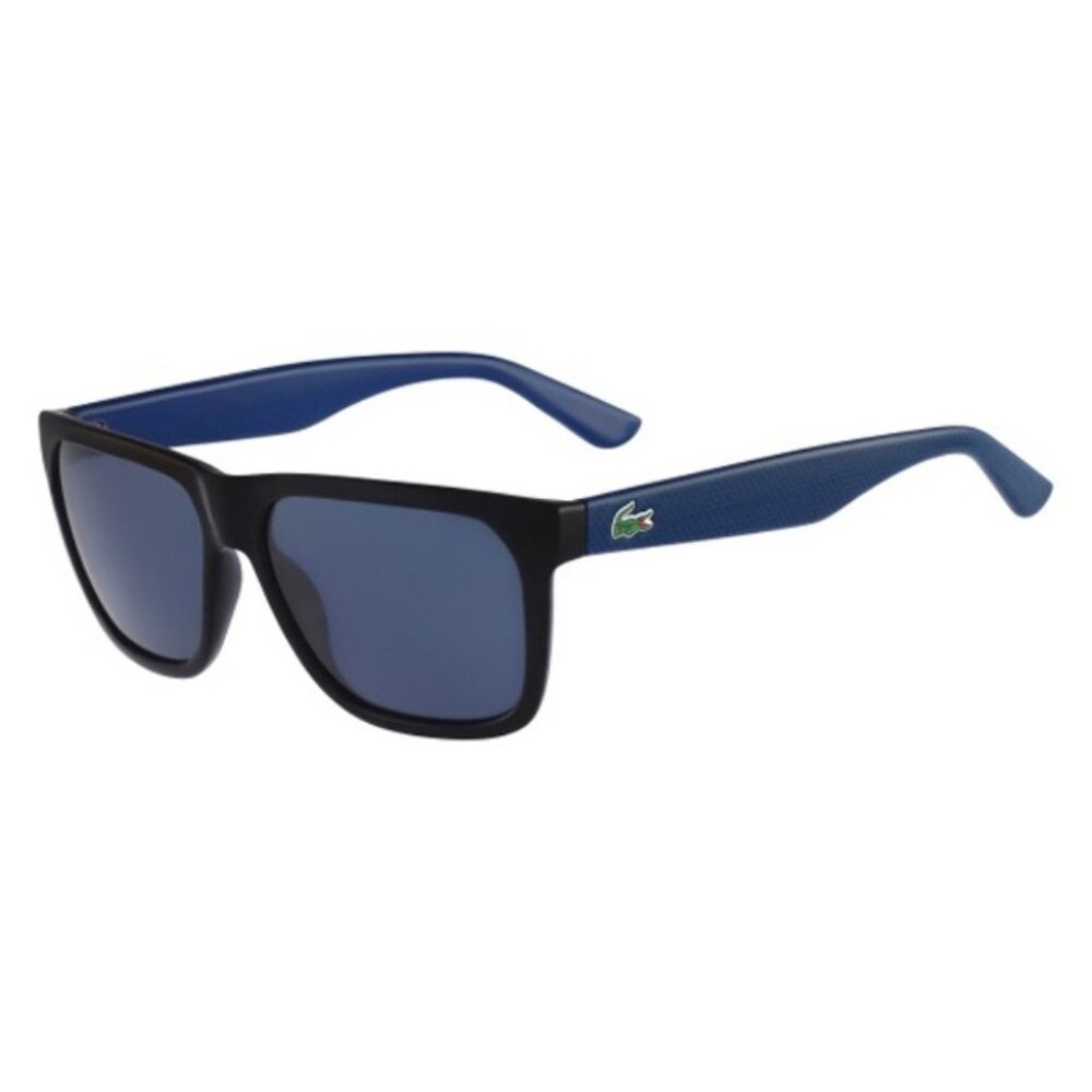 Lacoste L732S Sunglasses Full Rim‎ Rectangular Frame Dark Blue With Case Unisex